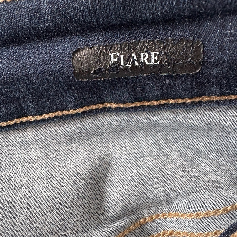 Judy Blue Dark Blue Flare Jeans - Picture 8 of 13